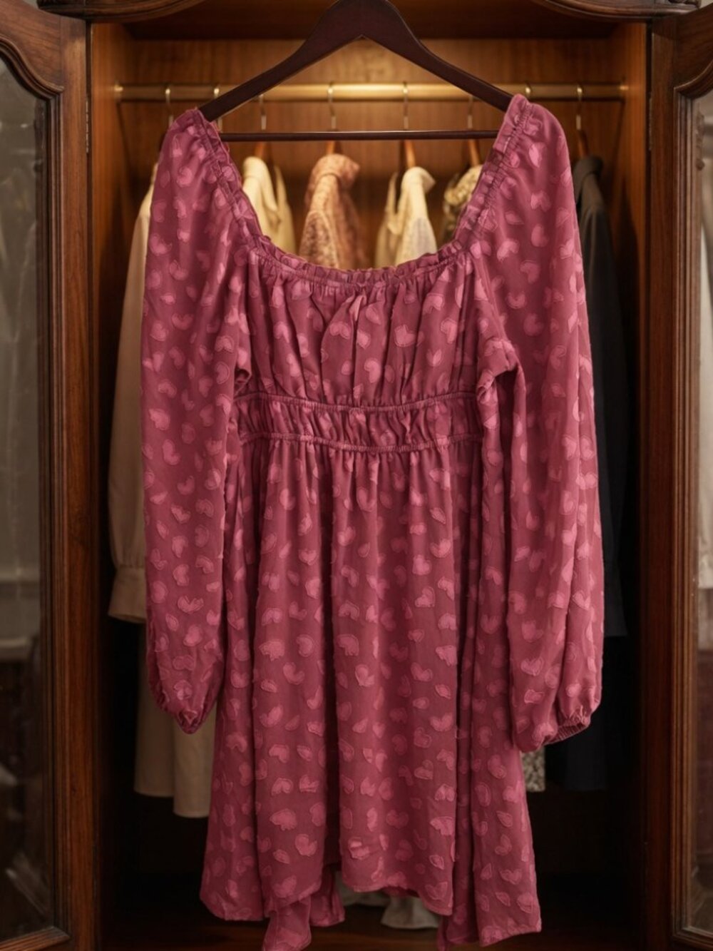 Pretty textured dress